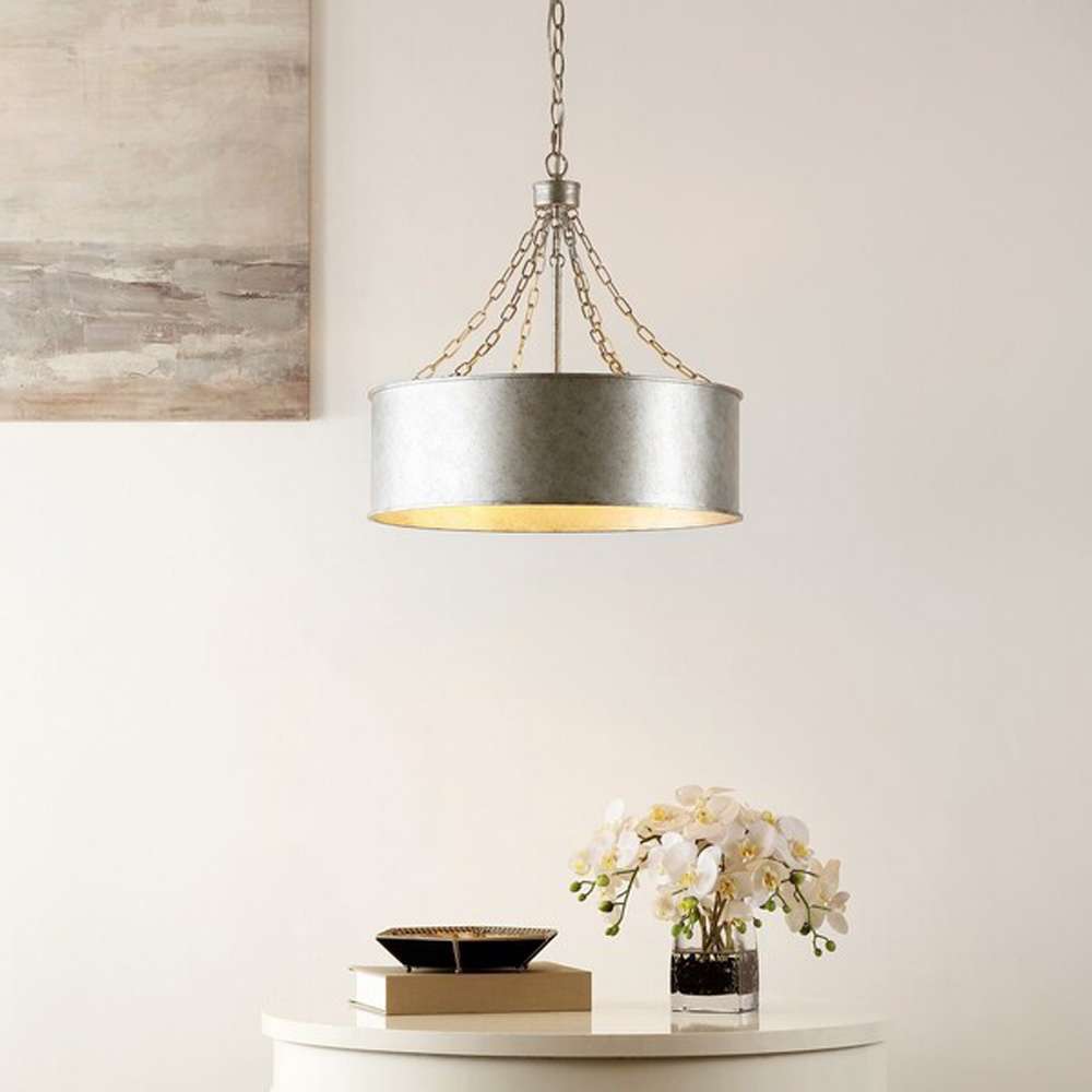 Safavieh - Adison 6Lt 19in Chandelier - Antique Silver - CHA4019A veiw 2