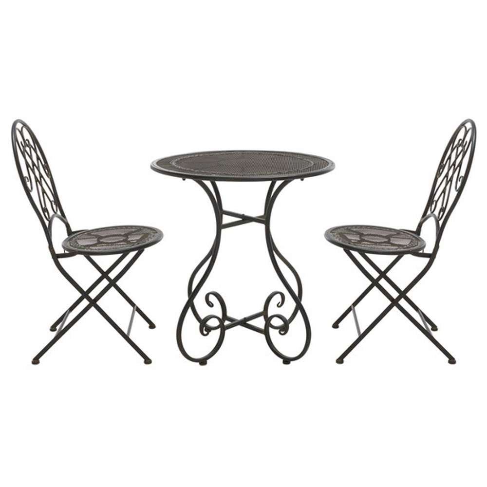 Safavieh - Adriel 3Pc Bistro Set - Black Rust - PAT5031E veiw 3