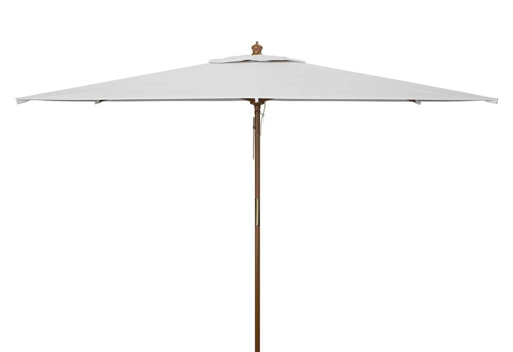 Safavieh - Aklin 10Ft Wood Umbrella - White - PAT8309E veiw 1
