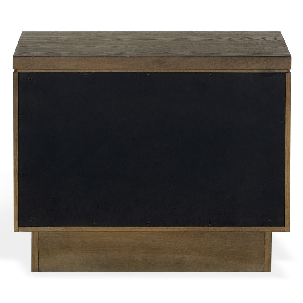 Safavieh - Alysandria Wood Top 2 Drawer Nightstand / Dark Brown Oak - SFV2255A view 5