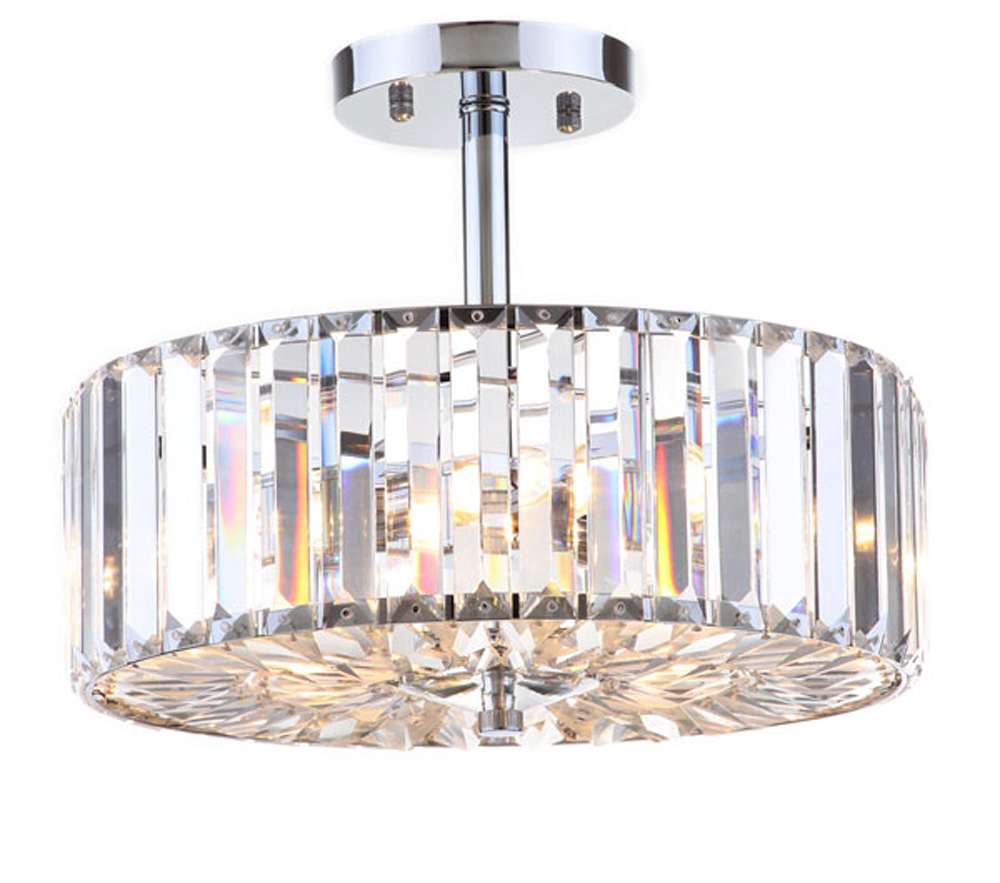 Safavieh - Ariel Chandelier - Clear - Chrome - LIT4446A veiw 1