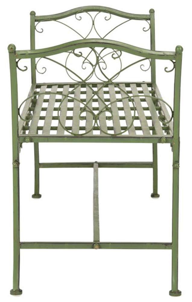Safavieh - Arona Bench - Antique Green - PAT5015A veiw 4
