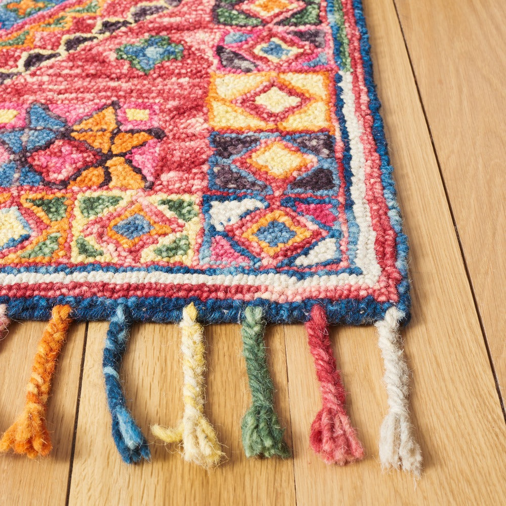 Safavieh - Aspen 111Q Red Blue - 3" X 3" - APN111Q-3SQ view 2