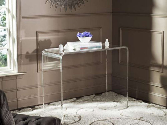 Safavieh - Atka Acrylic Console Table - Clear - FOX6016A veiw 2