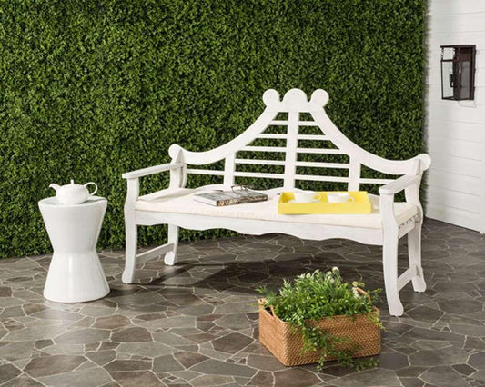 Safavieh - Azusa Bench - Antique - White - PAT6741C veiw 2