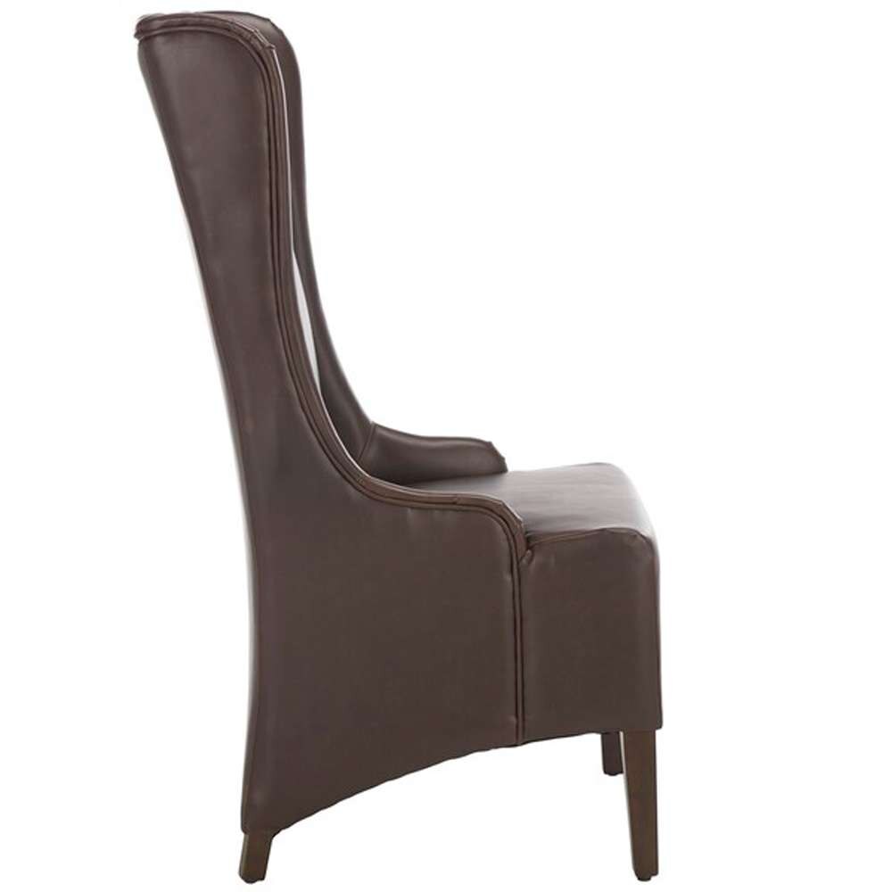 Safavieh - Bacall Chair - Antique Brown - MCR4501N veiw 4