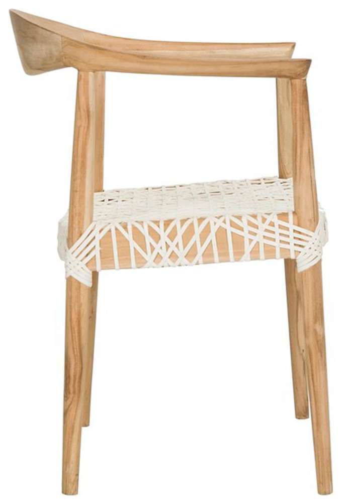 Safavieh - Bandelier Arm Chair - Light Oak - FOX1003A veiw 4