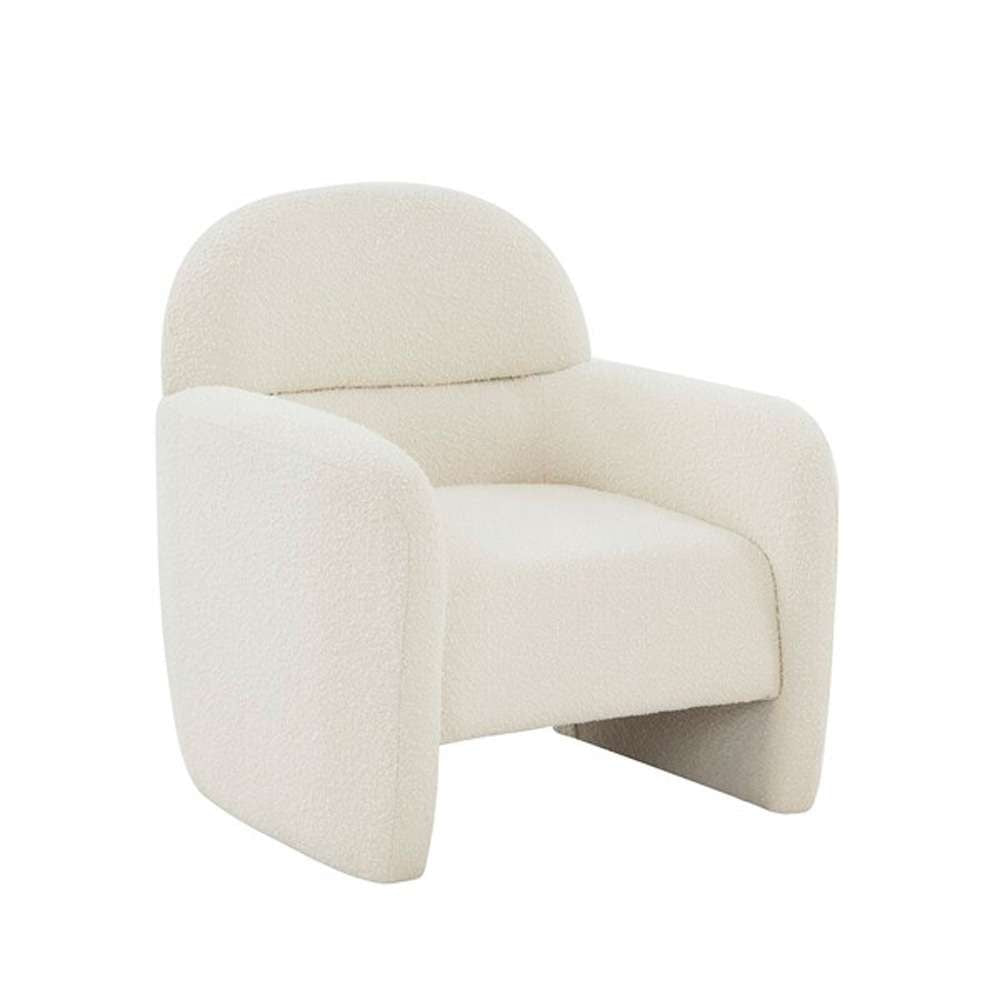 Safavieh - Couture - Bellamaria Boucle Accent Chair - Ivory - SFV5047A veiw 3