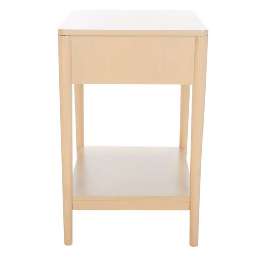 Safavieh - Boden 1 Drawer Nightstand - White Washed - NST9202A veiw 5