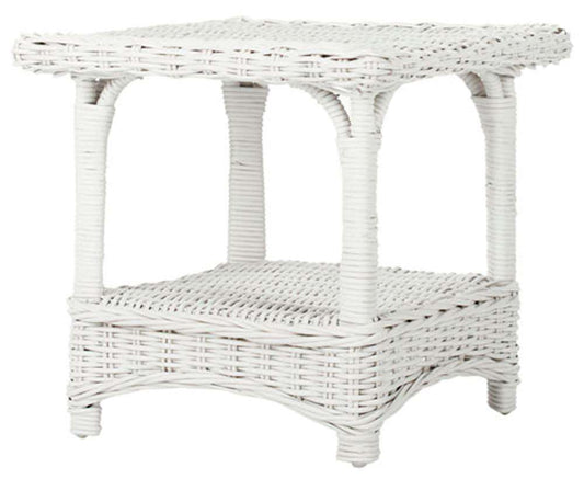 Safavieh - Bowen Side Table - White - FOX6531B veiw 2