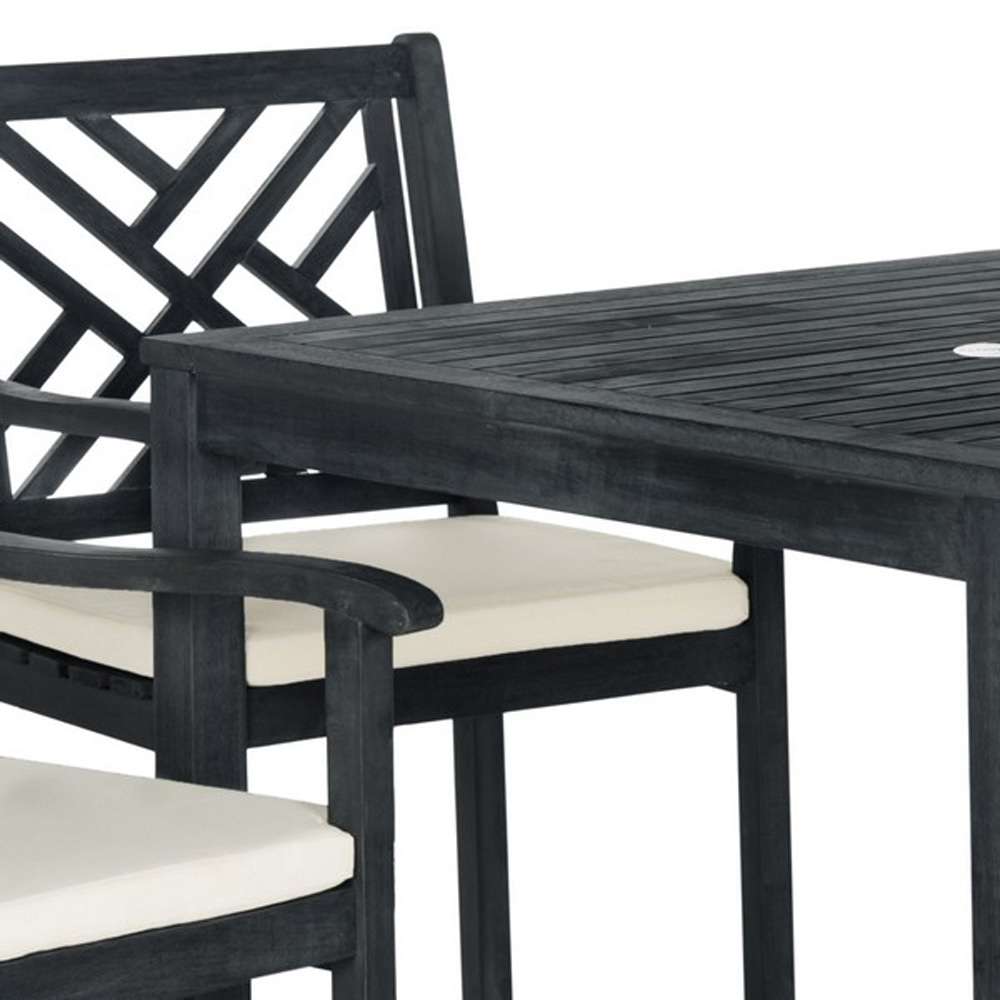 Safavieh - Bradbury Dining Set - Dark Slate Gray - PAT6720K veiw 3