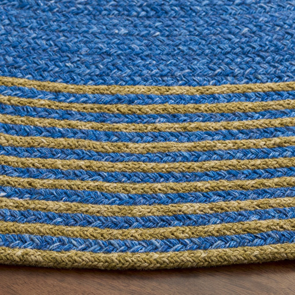 Safavieh - Braided 561M Blue Gold - 3" X 3" - BRD561M-3R view 3