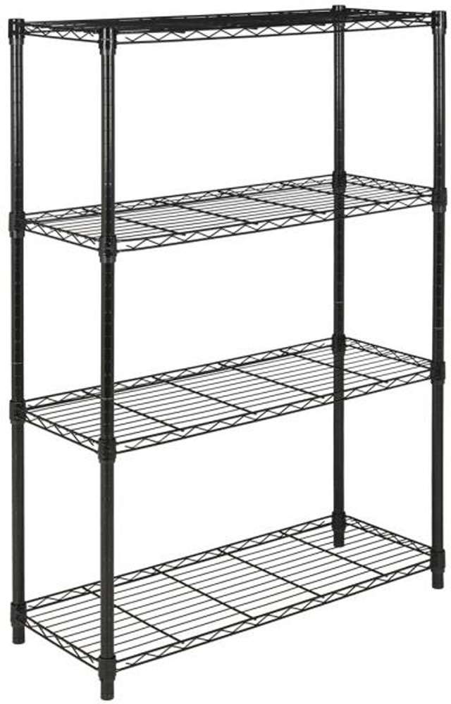 Safavieh - Bravo 4 Tier Shelve - Black - HAC2002A veiw 3