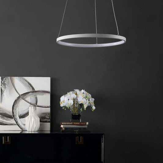 Safavieh - Bremi Led 16.5 Inch Pendant - White - PND4104A veiw 2