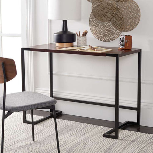 Safavieh - Calloway Desk - Walnut - Black - DSK5005A view 2
