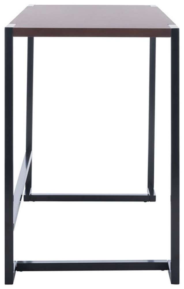Safavieh - Calloway Desk - Walnut - Black - DSK5005A veiw 4