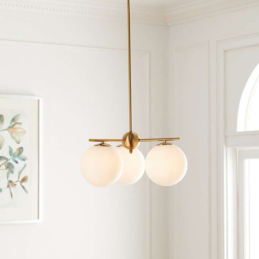 Safavieh - Cantrys 3Lt 18in Chandelier - Brass - CHA7010A veiw 2