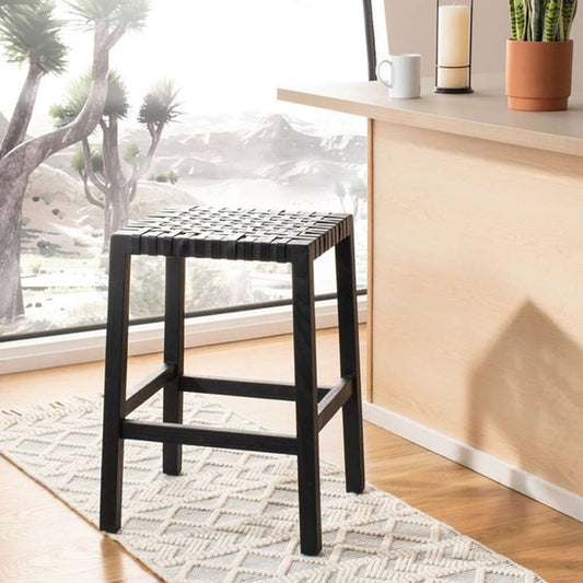 Safavieh - Capri Counter Stool - Black - Black - BST1009B veiw 2