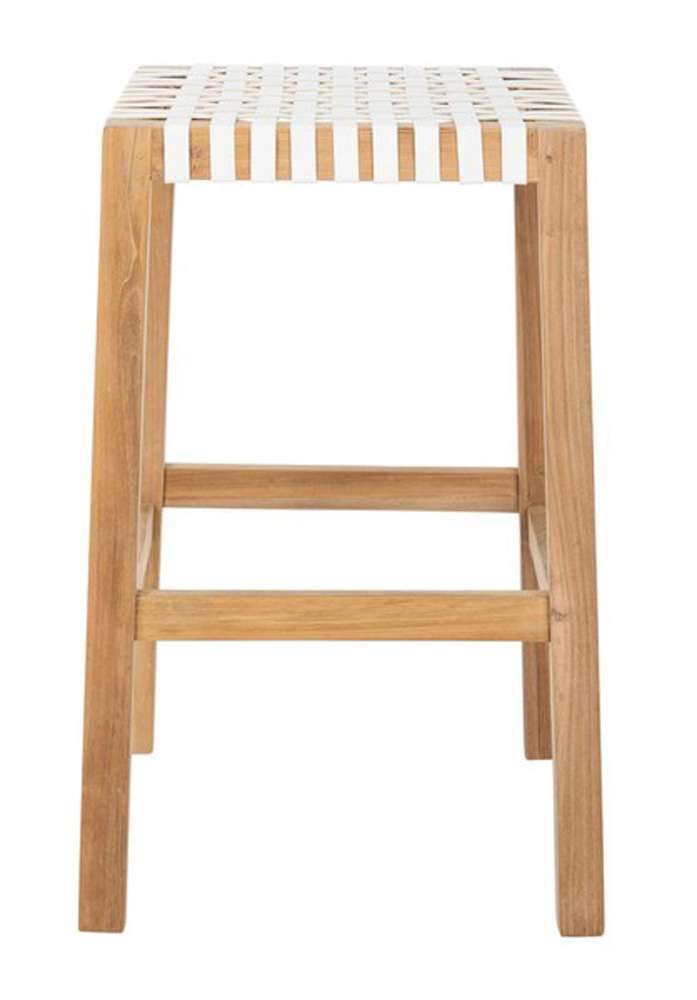 Safavieh - Capri Counter Stool - Natural - White - BST1009A veiw 4