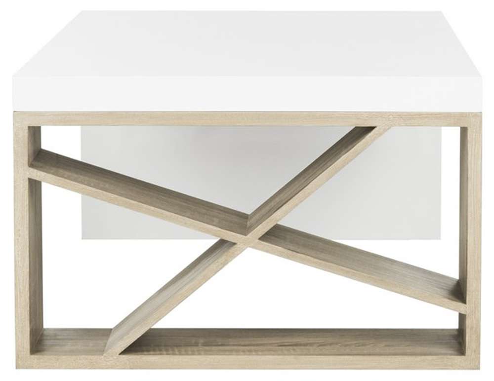 Safavieh - Carlton Coffee Table - White - FOX4236A veiw 4