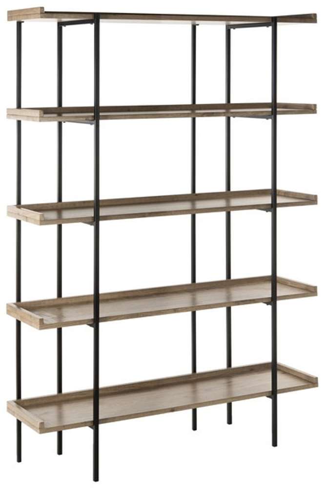 Safavieh - Cecilia Etagere - Oak - Black - FOX4271A veiw 4