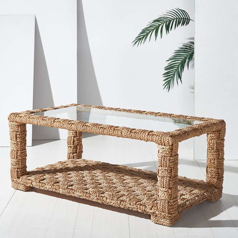 Safavieh - Couture - Christi Waterhyacinth Table - Natural - CWK2004A veiw 3