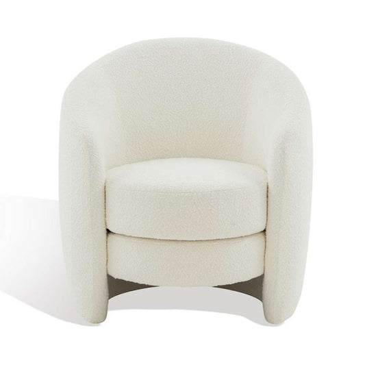 Safavieh - Couture - Danianna Boucle Accent Chair - Ivory - SFV4803A veiw 2