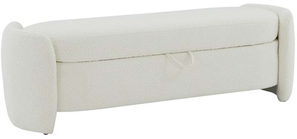 Safavieh - Couture - Danianna Boucle Bench - Ivory - SFV4805A veiw 3