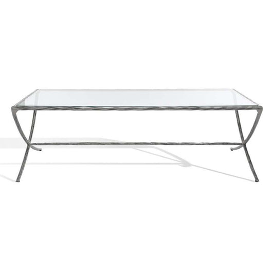 Safavieh - Couture - Debbie Rect Metal Coffee Table - Silver - SFV9522B veiw 2