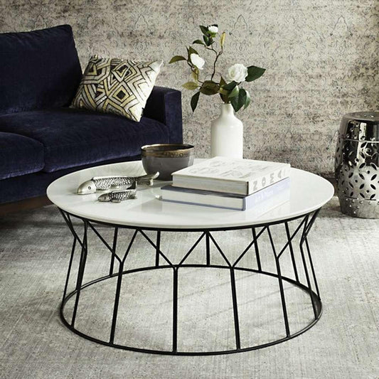 Safavieh - Deion Coffee Table - White - FOX4259B veiw 2