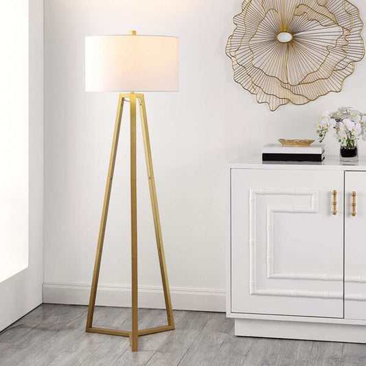 Safavieh - Deisa 64in Floor Lamp - Gold - FLL4101A veiw 2