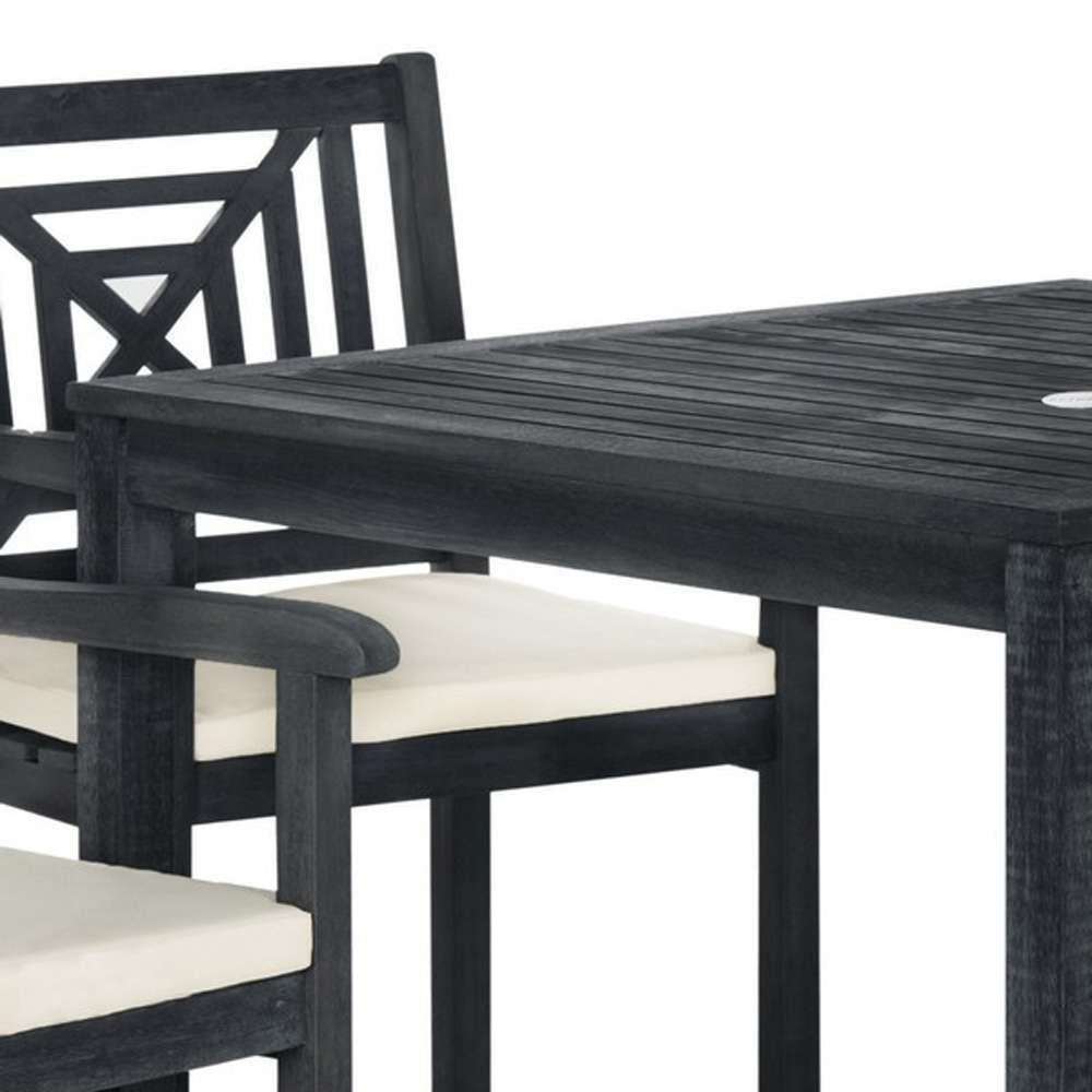 Safavieh - Del Mar Dining Set - Dark Slate Gray - PAT6722K veiw 3