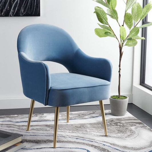Safavieh - Dublyn Accent Chair - Light Blue - ACH4001B veiw 2