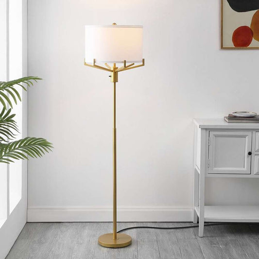 Safavieh - Elaria 63.5in Floor Lamp - Gold - FLL4117B veiw 2
