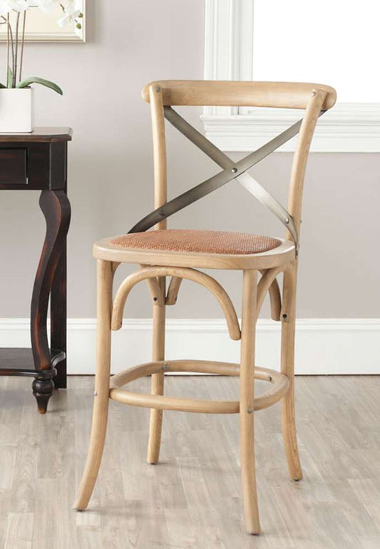 Safavieh - Eleanore Counterstool - Oak - AMH9505C veiw 2