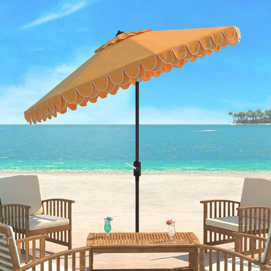 Safavieh - Elegant Valance 11Ft Umbrella - Yellow - PAT8106B veiw 2