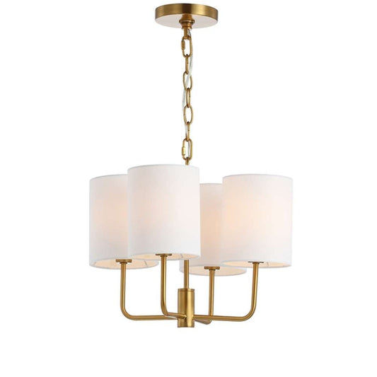 Safavieh - Elias 4Lt 15.5in Chandelier - Brass - CHA4009A veiw 2