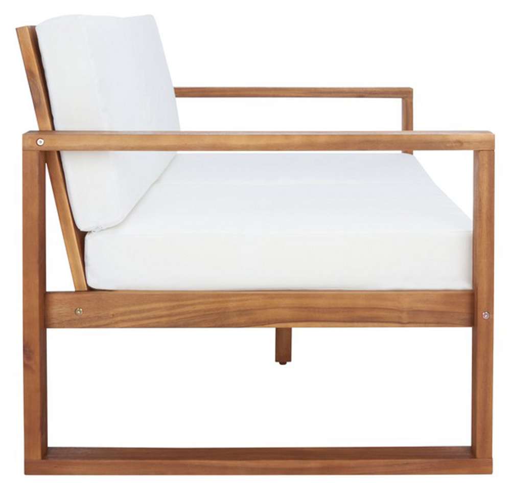 Safavieh - Emiko Outdoor Bench - Natural - Beige - PAT7302A veiw 4