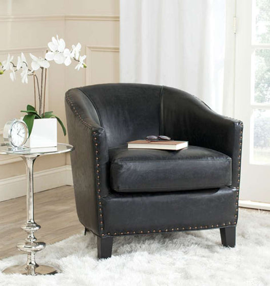 Safavieh - Evander Club Chair - Antique Black - MCR4732A veiw 2