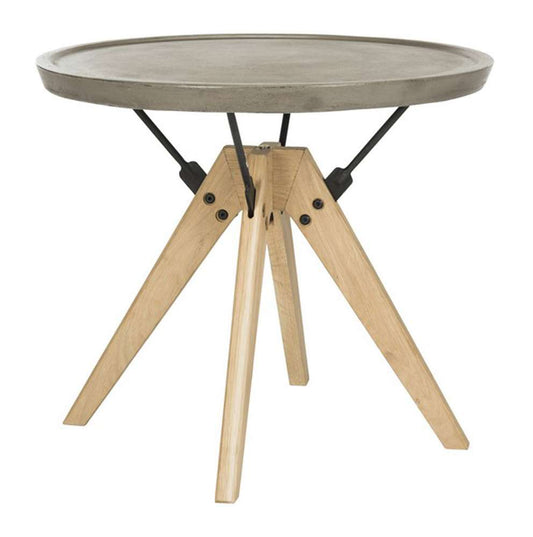 Safavieh - Farmond In/Outdoor Side Table - Dark Grey - VNN1027A veiw 2