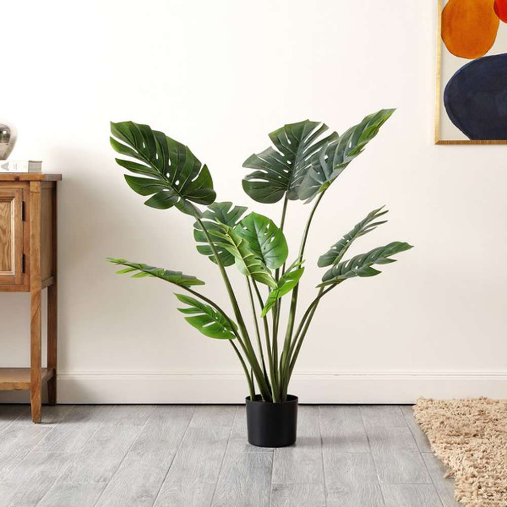 Safavieh - Faux 43in Potted Monstera Tree - Green - FXP2010A veiw 1