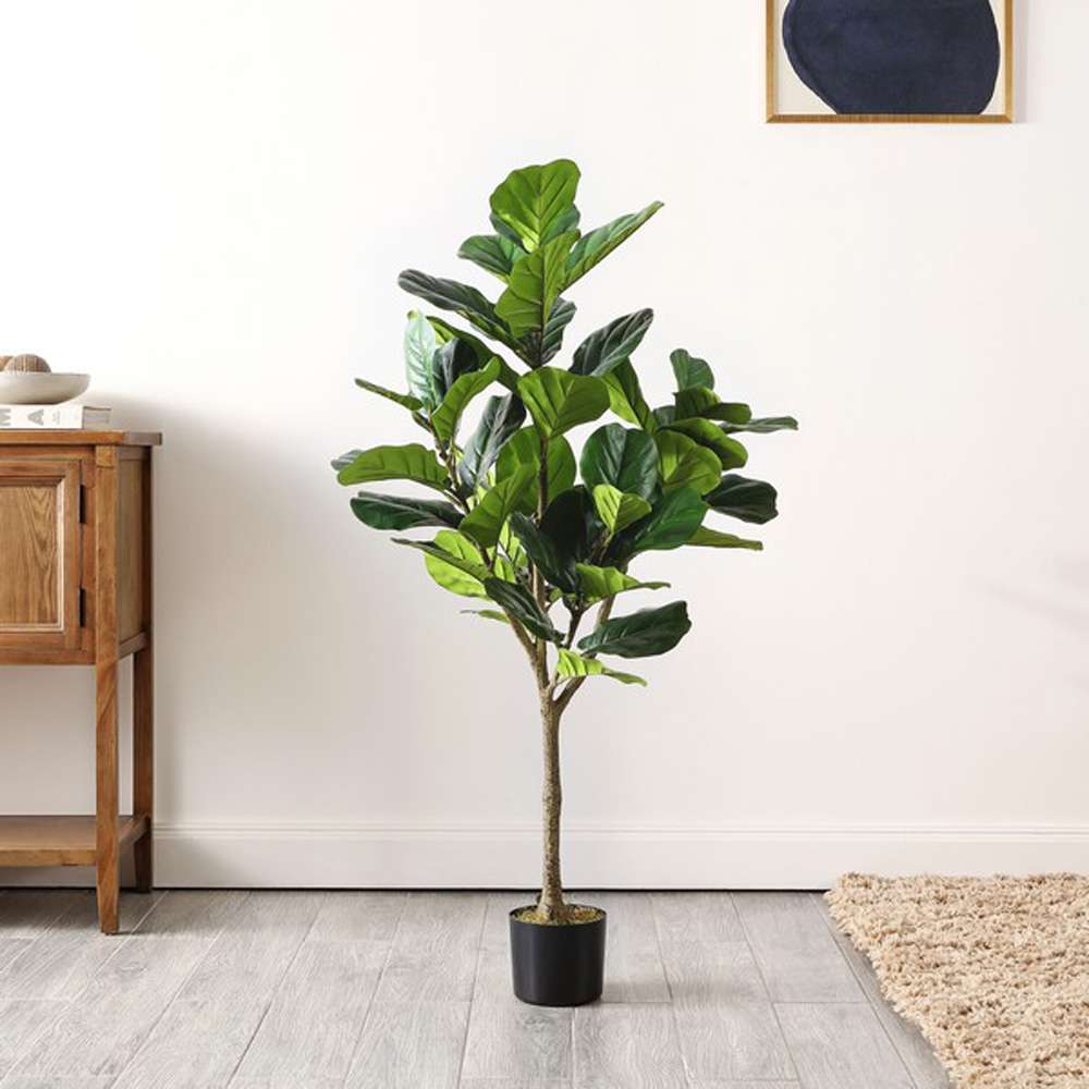 Safavieh - Faux 50in Potted Fig Tree - Green - FXP2002A veiw 1