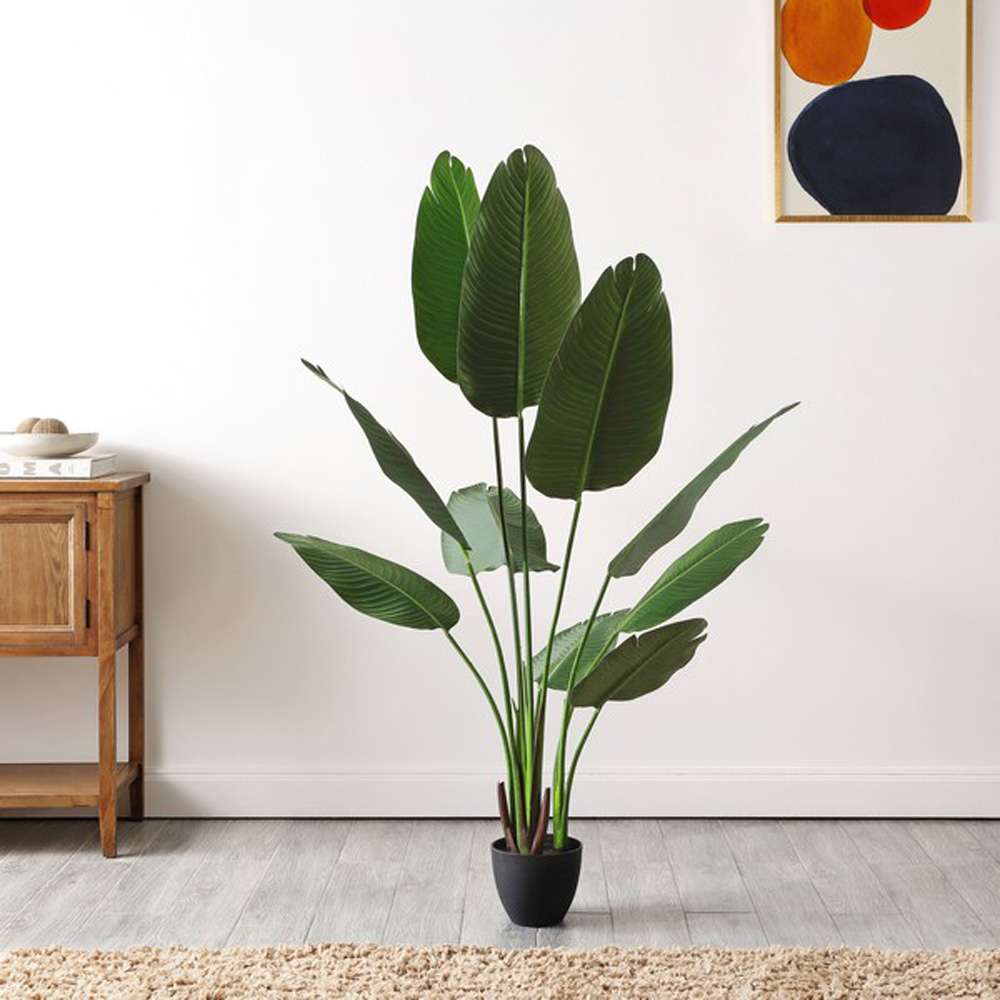 Safavieh - Faux 63in Potted Banana Leaves - Green - FXP2008A veiw 1