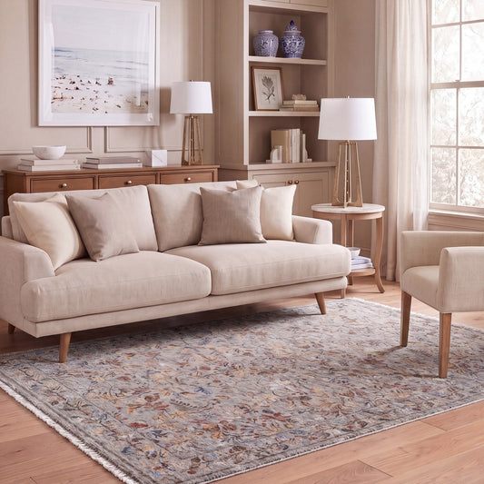 Safavieh - Florence 300 Grey / Grey - 6.7" X 9.6" - FRE300F-6 view 2