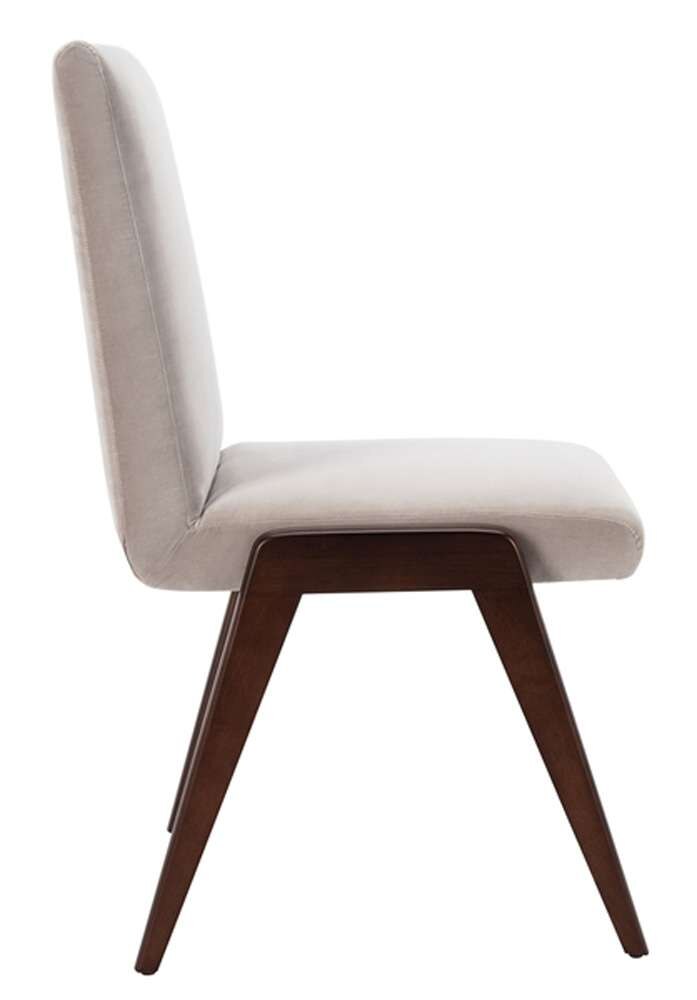 Safavieh - Couture - Forrest Dining Chair - Light Grey (Set of 2) - SFV7502C-SET2 veiw 4