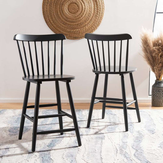 Safavieh - Galena Counter Stool - Grey (Set of 2) - BST8503D-SET2 veiw 2