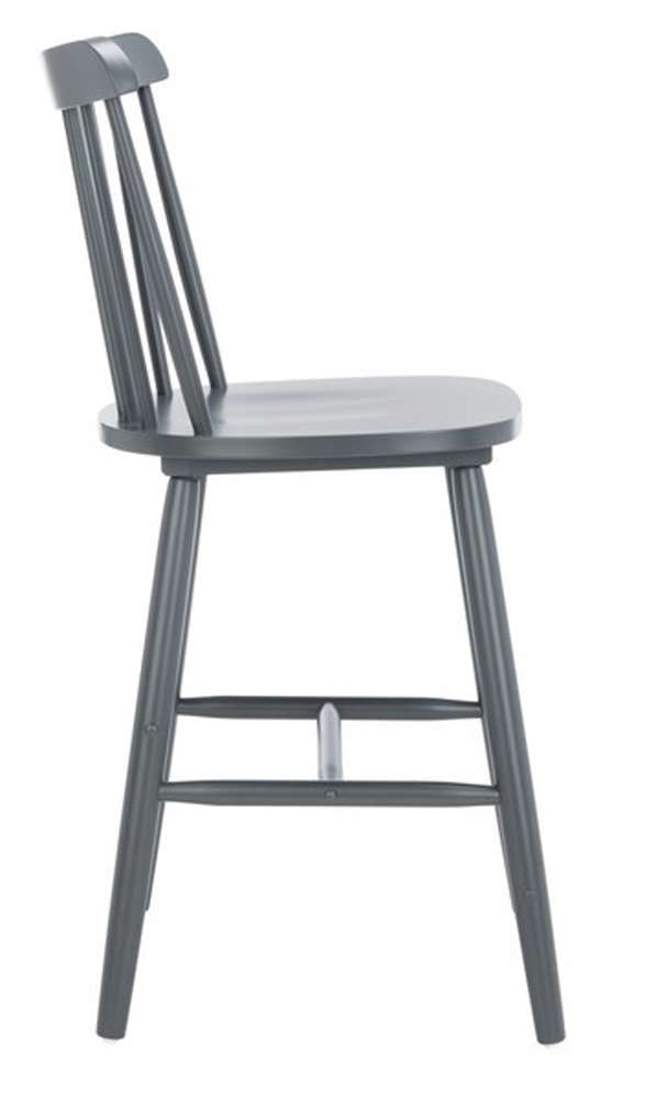Safavieh - Galena Counter Stool - Grey (Set of 2) - BST8503D-SET2 veiw 4