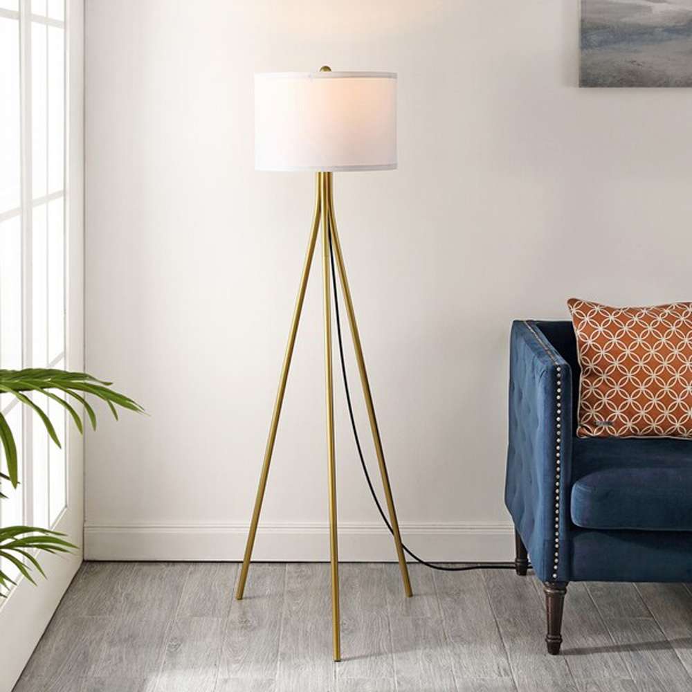 Safavieh - Galilea 61in Floor Lamp - Gold - FLL4121B veiw 2