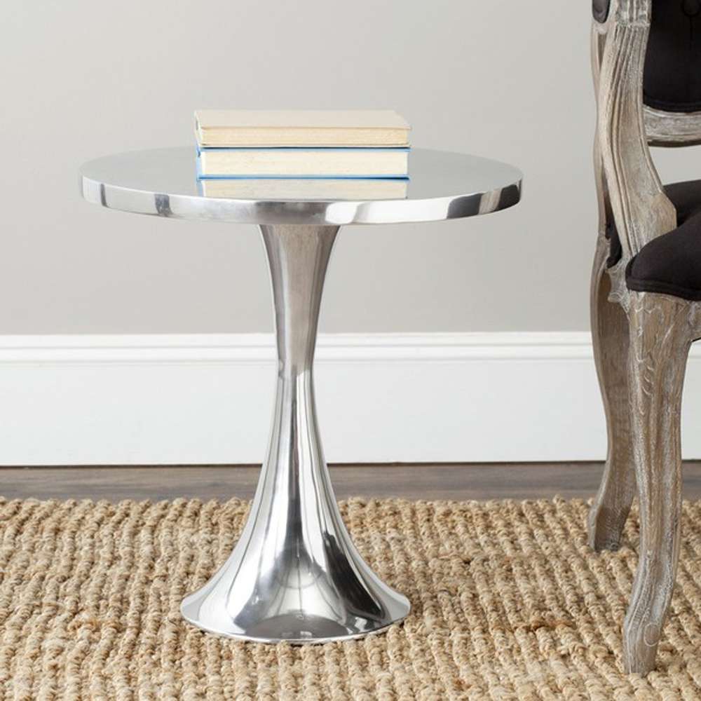 Safavieh - Galium Side Table - Silver - FOX5500A veiw 1