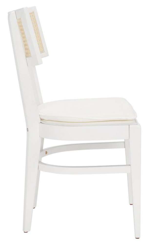 Safavieh - Galway Cane Dining Chair - White - Natural - DCH1007C veiw 4